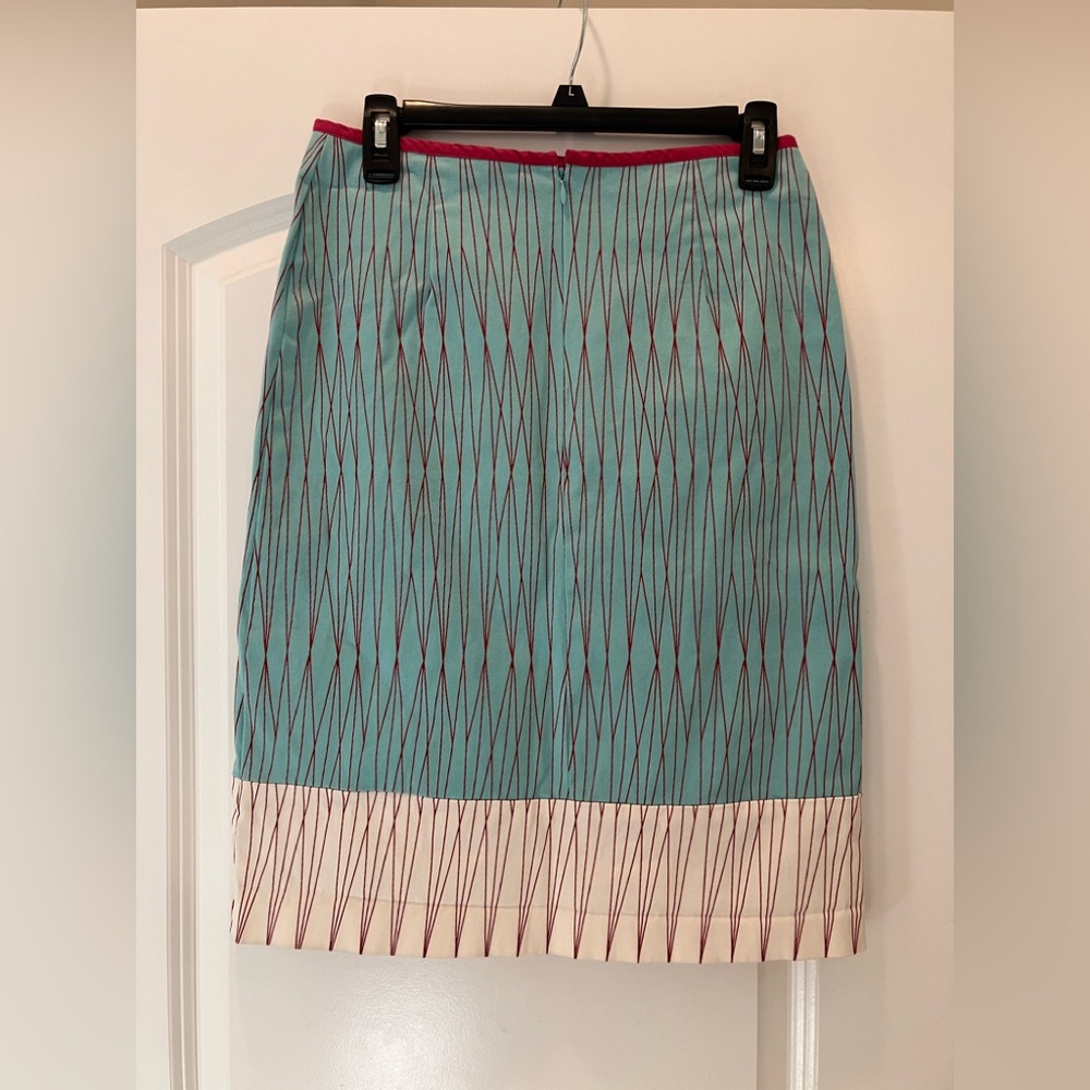 Geometric Patterned Skirt